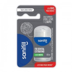 Fio Dental Sanifill Extrafino 125mt Lv+ Pg-