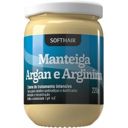 Creme De Tratamento Soft Hair Manteiga Argan E Arginina 220g