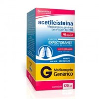Acetilcisteina 40mg/ml Xpe Ad 120ml Gen.biosintetica
