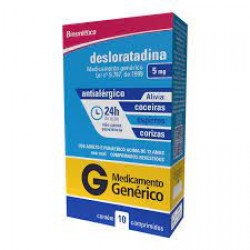 Desloratadina 5mg 10cpr Gen.biosintetica