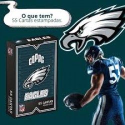 Baralho Copag Nfl Philadelphia Eagles 55 Cartas