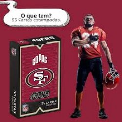 Baralho Copag Nfl New San Francisco 49ers 55 Cartas