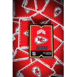 Baralho Copag Nfl Kansas City Chiefs 55 Cartas
