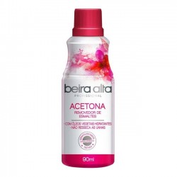 Removedor De Esmalte Beira Alta Com Acetona 90ml