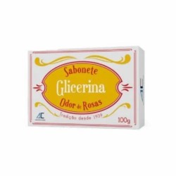 Sabonete Augusto Caldas Glicerina Odor De Rosas 90g