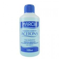 Removedor De Esmalte MÁrcia Com Acetona 100ml