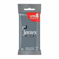 Preservativo Jontex Lubrificado Lv8 Pg7un