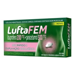 Luftafem 200mg + 500mg 6cpr