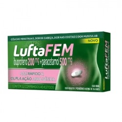 Luftafem 200mg + 500mg 12cpr