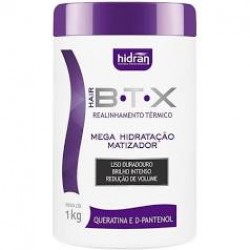 Botox Capilar Hidran Btx Mega HidrataÇÃo Matizador 1kg