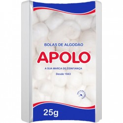 AlgodÃo Apolo Em Bolas 25g
