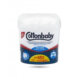 Hastes FlexÍveis Cottonbaby Pote Leve 150 Pague 100un