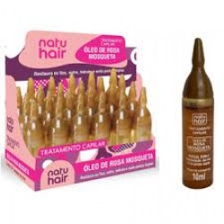 Ampola Natu Hair Óleo De Rosa Mosqueta 10ml