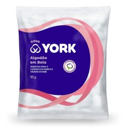 AlgodÃo York Em Bolas 95g