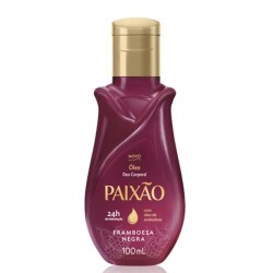 Óleo Corporal PaixÃo Framboesa Negra 100ml