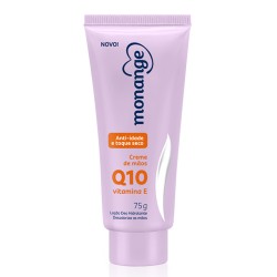 Creme De MÃos Monange Q10 Vitamina E Idada Toque Seco 75g