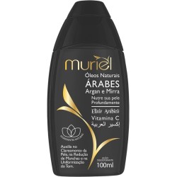 Óleo Corporal Muriel Natural Árabe Argan E Mirra 100ml