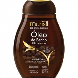 Sabonete LÍquido Muriel Óleo De Banho AmÊndoa Com ColÁgeno 230ml
