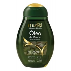 Sabonete LÍquido Muriel Óleo De Banho Pistache Com ColÁgeno 230ml