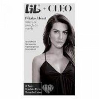Protetor De Seios Lib Cleo Pires PÉtalas Heart 2 Pares