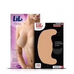 Modelador De Seios Lib Silicone ReutilizÁvel Bege G 1 Par