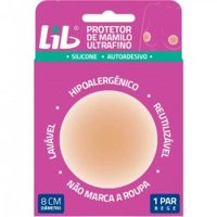 Lib Modelador De Seios Ultrafino Silicone Bege