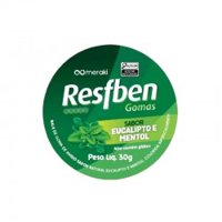 Resfben Pastilhas PrÓpolis Verde + Vitamina C Sabor LimÃo Mentol E Gengibre 15und
