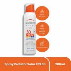 Protetor Solar Helioderm Suncare Fps30 Spray 200ml