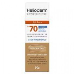 Protetor Solar Helioderm Suncare F Fps70 Bege Escuro 50g
