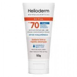 Protetor Solar Helioderm F Fps70 Oil Free Sem Cor 50g