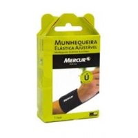 Munhequeira Mercur ElÁstica AjustÁvel Preta Bc0054pr