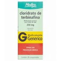 Terbinafina 250mg 28cpr Gen.medley