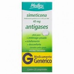 Simeticona 40mg 20cpr Gen.medley