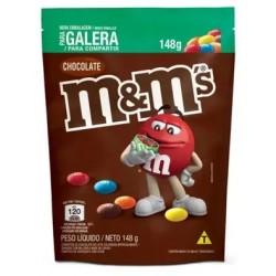 M_m Chocolate Ao Leite Pouch 148g/132g