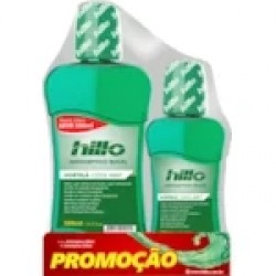 Enxaguante Bucal Hillo HortelÃ 500ml +enxaguante 250ml