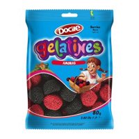 Bala Docile Gelatines Amoras 80g