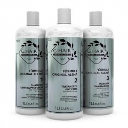 Kit Escova Progressiva G.hair AlemÃ 3etapas 1l