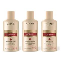 Kit Escova Progressiva G.hair AlemÃ 3etapas 300ml