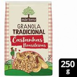 Granola MÃe Terra Tradicional Com Castanhas Brasileiras 250g