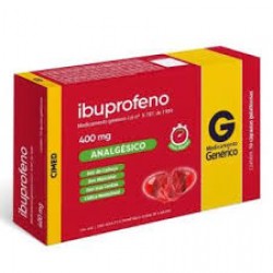 Ibuprofeno 400mg 10cps Gen.cimed