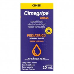 Cimegripe 100mg + 2mg Sol 20ml