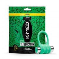 Anel Peniano K-med K-toys Sex Education Com VibraÇÃo