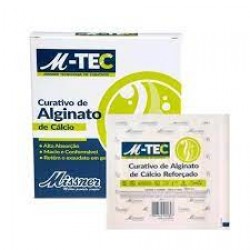 Curativo De Alginato CÁlcio M-tec 10cmx10cm 1un