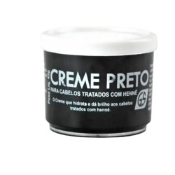 Creme De Pentear Preto Para Cabelos Tratados Com HenÊ 45g