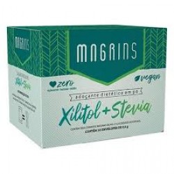 AdoÇante Magrins Xilitol+stevia 0,6x50env