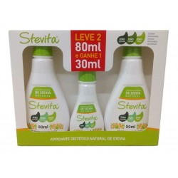 AdoÇante Stevita Leve 2 De 80ml Ganhe 1 De 30ml
