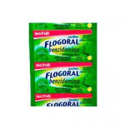 Flogoral Pastilha 3mg Menta 4un