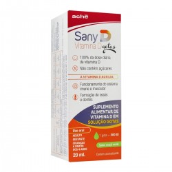 Sany D 200ui/ml MaÇa Verde Gotas 20ml