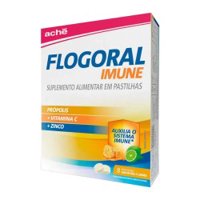 Flogoral Pastilha Imune Mel E LimÃo 8und
