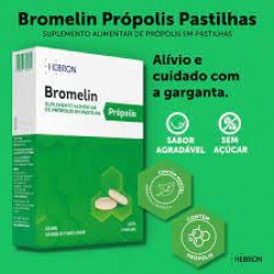 Bromelin PrÓpolis Pastilha 12un